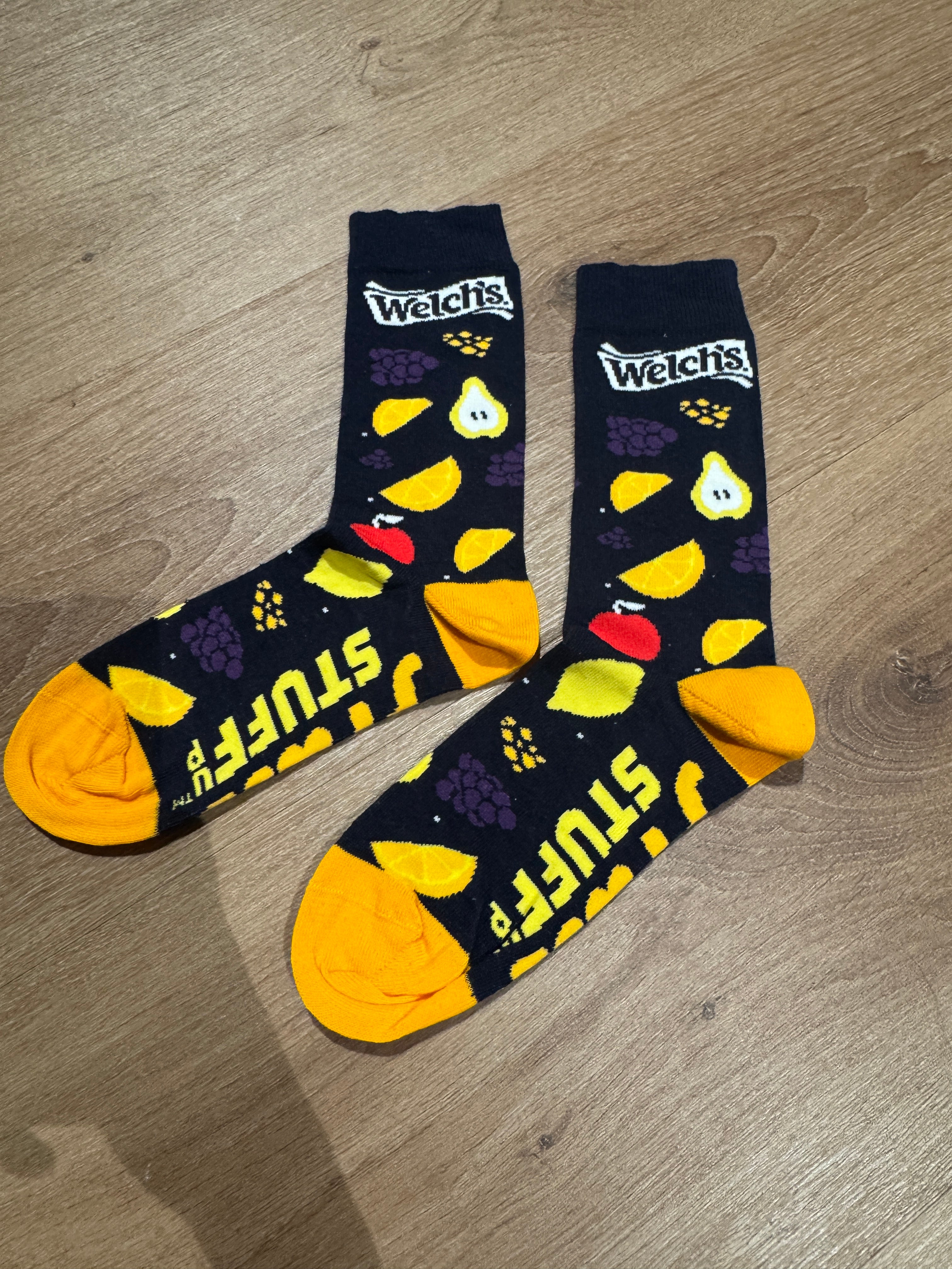 Welch's Socks - Blue & Fruit