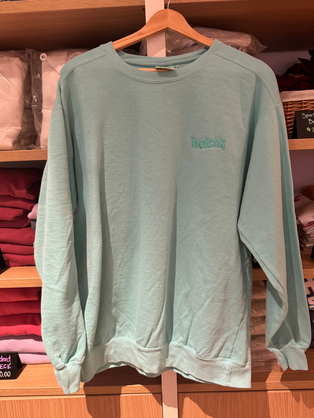 Embroidered Crewneck - Comfort Colors