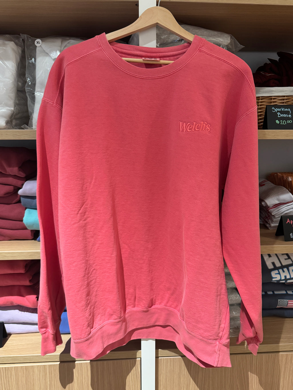 Embroidered Crewneck - Comfort Colors