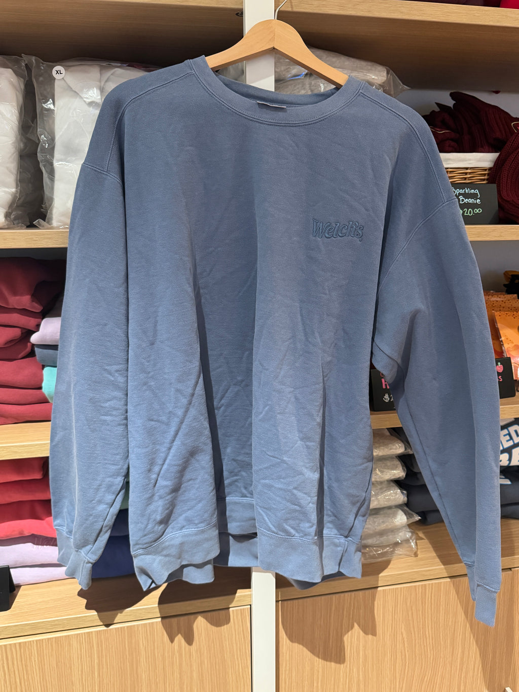 Embroidered Crewneck - Comfort Colors