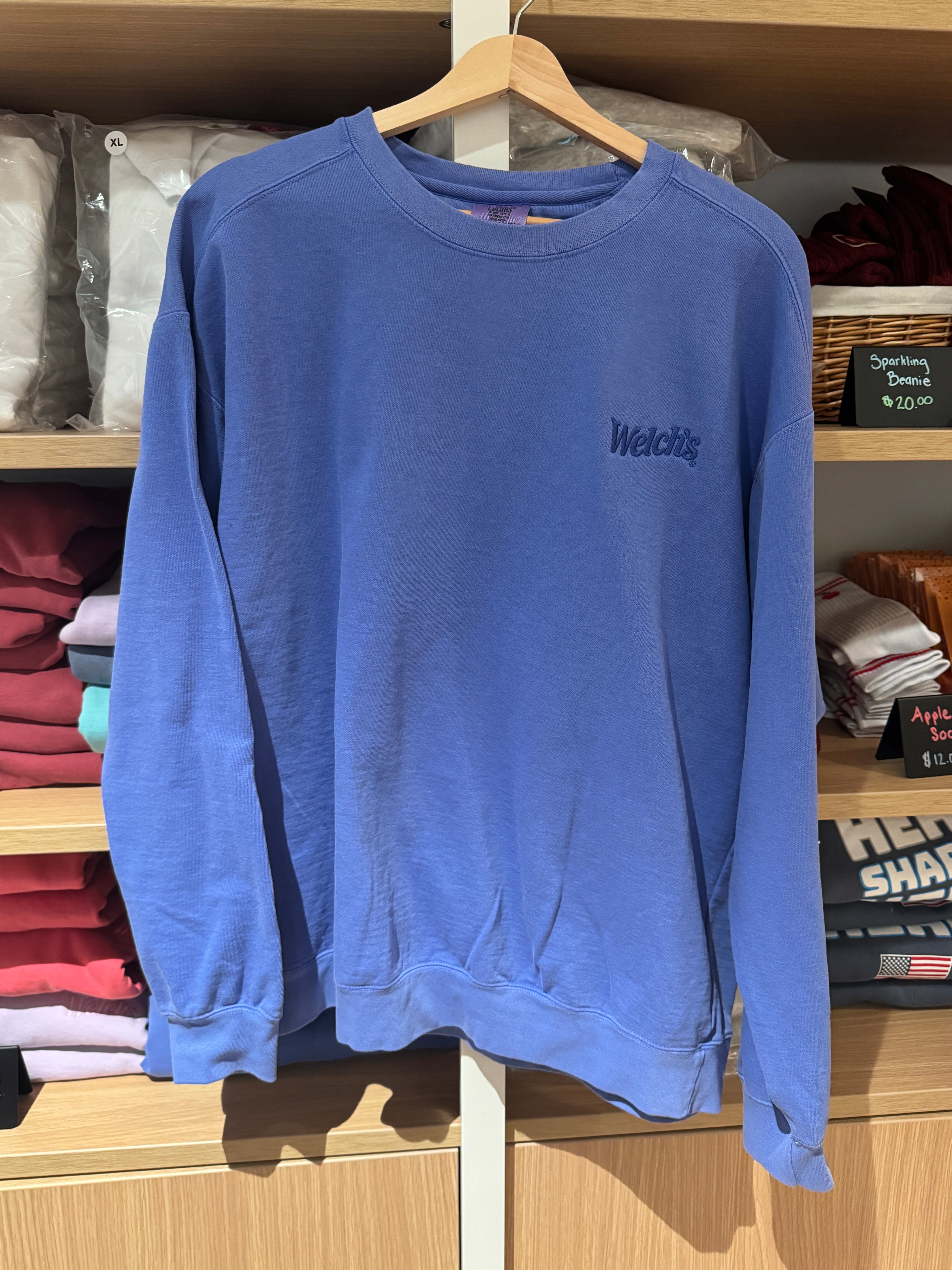 Embroidered Crewneck - Comfort Colors