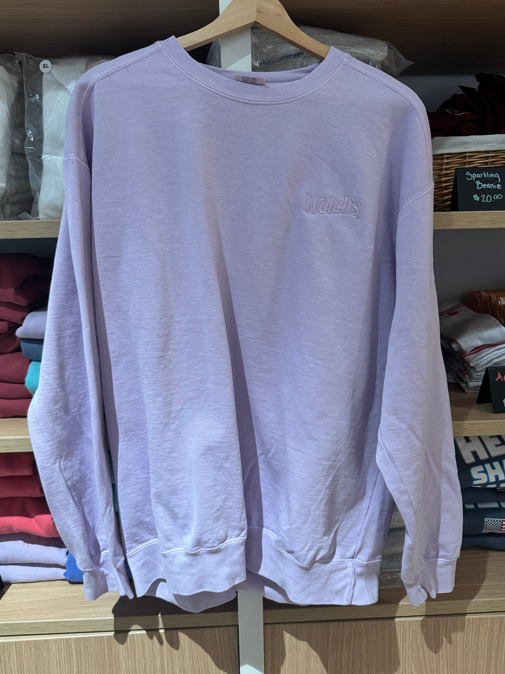 Embroidered Crewneck - Comfort Colors