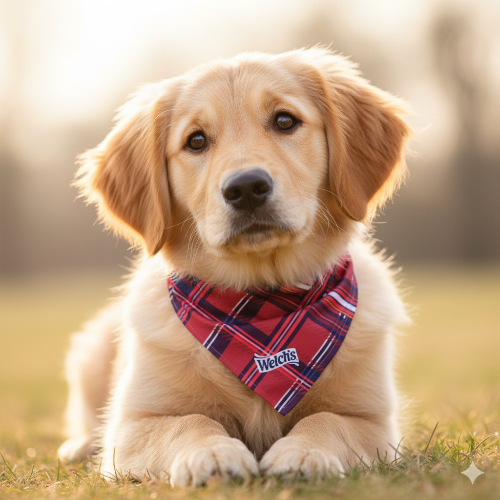 Welch's Holiday Pet Bandana